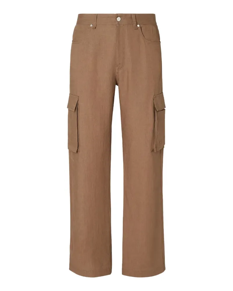 Fendi linen cargo pants - Braun Braun