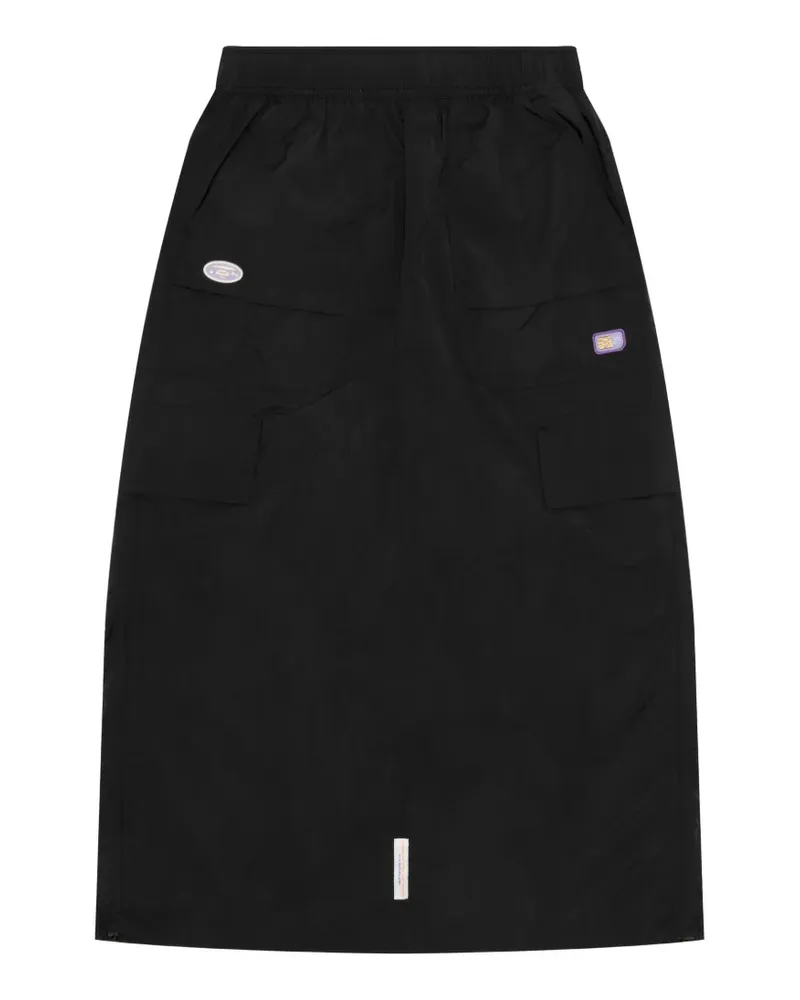 BAPE Midirock mit Taschen - Schwarz Schwarz