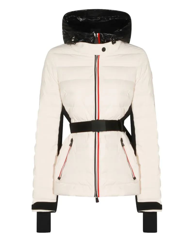 Moncler zip-up ski jacket - Weiß Weiß
