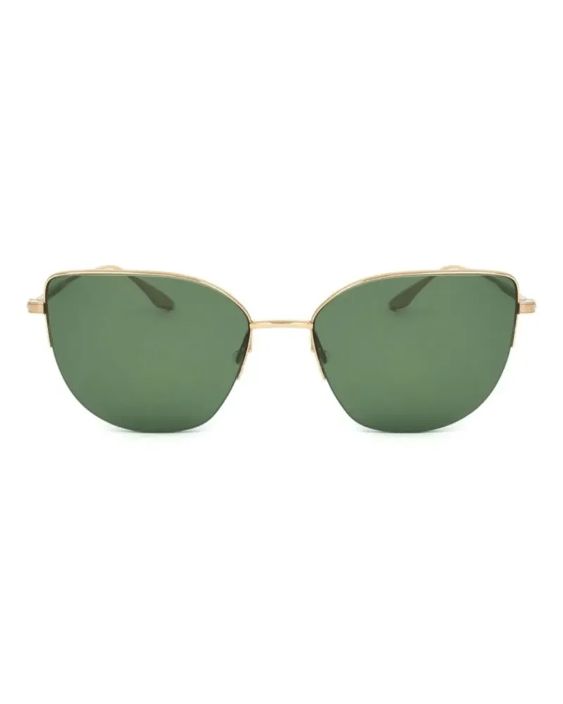 Barton Perreira Sonnenbrille mit Cat-Eye-Gestell - Gold Gold