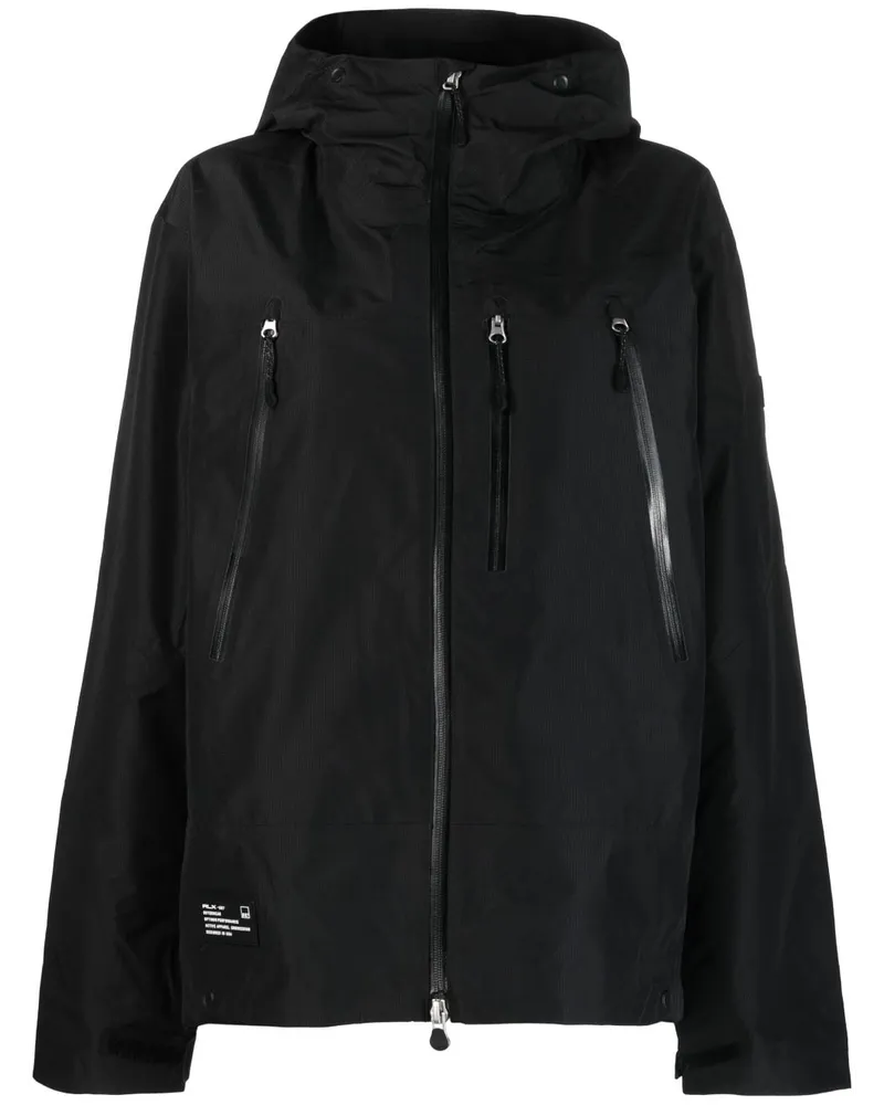 Ralph Lauren Windbreaker mit Kapuze - Schwarz Schwarz