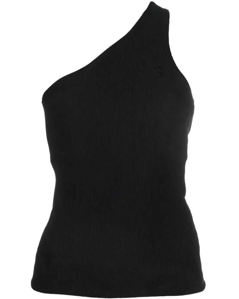 Daily Paper Asymmetrisches Tanktop - Schwarz Schwarz