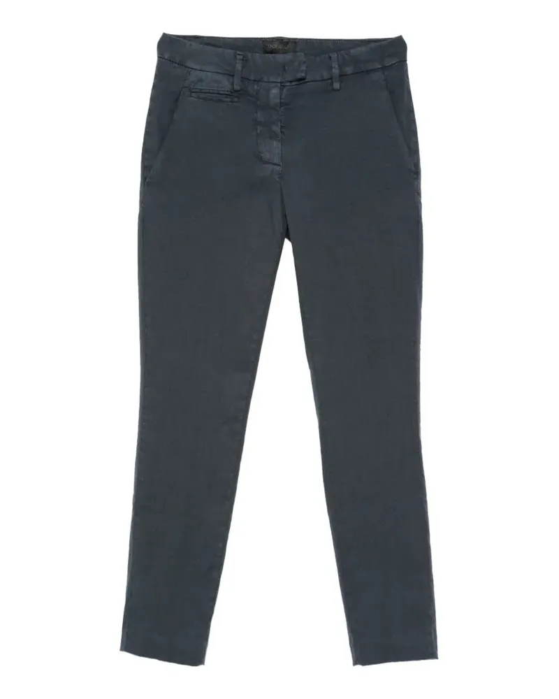 Dondup linen trousers - Grau Grau