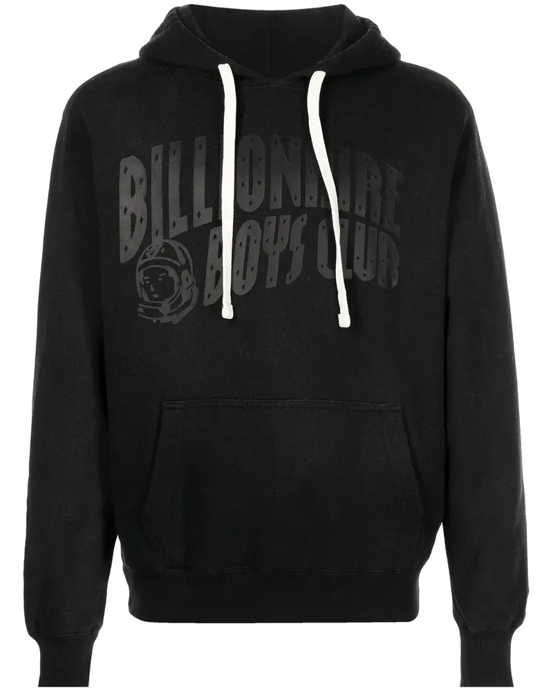 Billionaire Boys Club Hoodie mit Logo-Print - Schwarz Schwarz