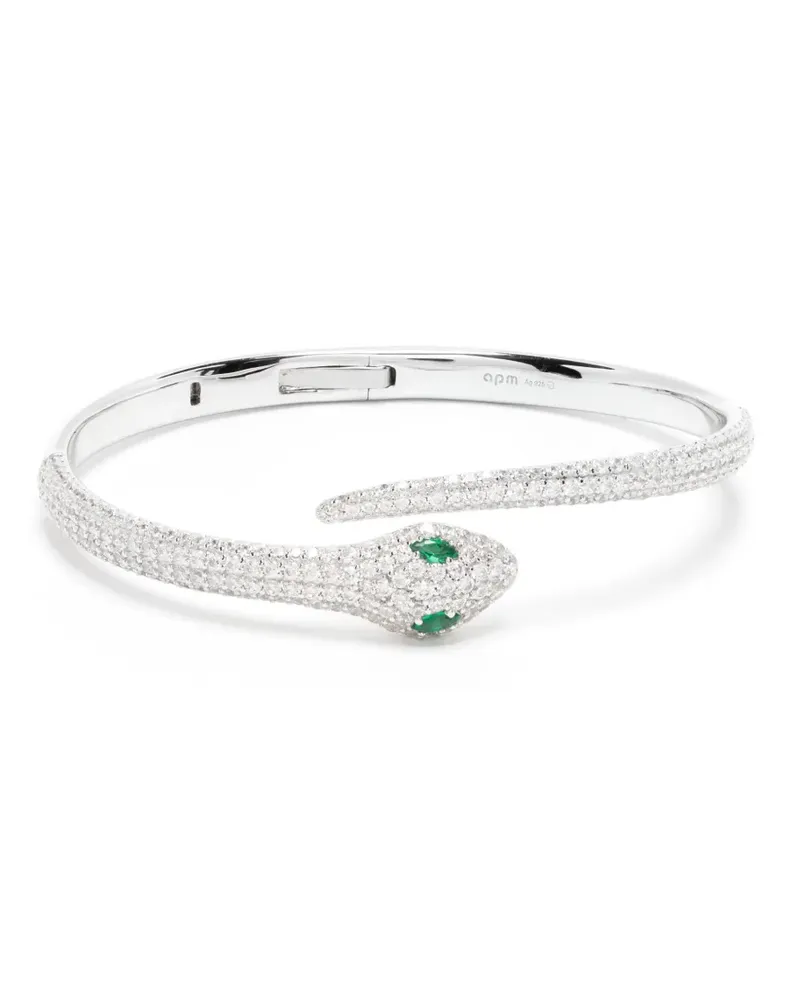 APM Monaco Gewickeltes Armband - Silber Silber