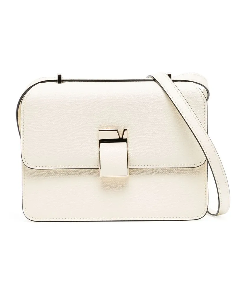 Valextra Kleine Nolo Umhängetasche - Weiß Weiß