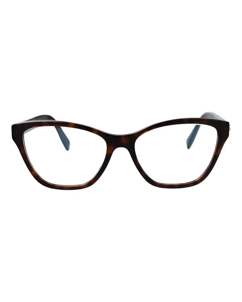 Bulgari B.zero1 cat-eye glasses - Braun Braun