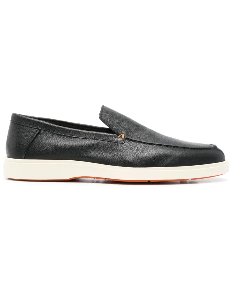Santoni Klassische Loafer - Schwarz Schwarz