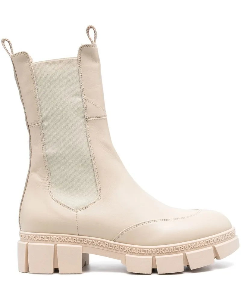 Karl Lagerfeld Chelsea-Boots 50mm - Nude Nude