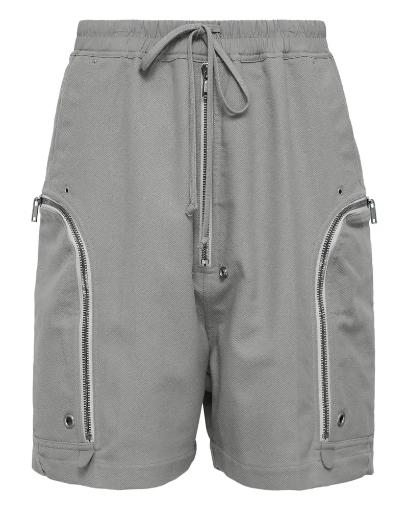 Rick Owens zip-pockets shorts - Grau Grau
