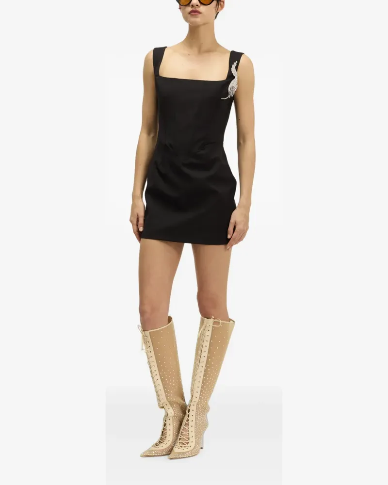Giuseppe di Morabito Ärmelloses Minikleid - Schwarz Schwarz