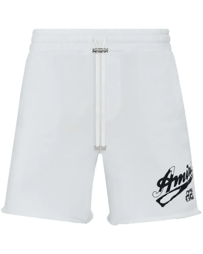 Amiri Shorts mit Logo-Stickerei - Weiß Weiß