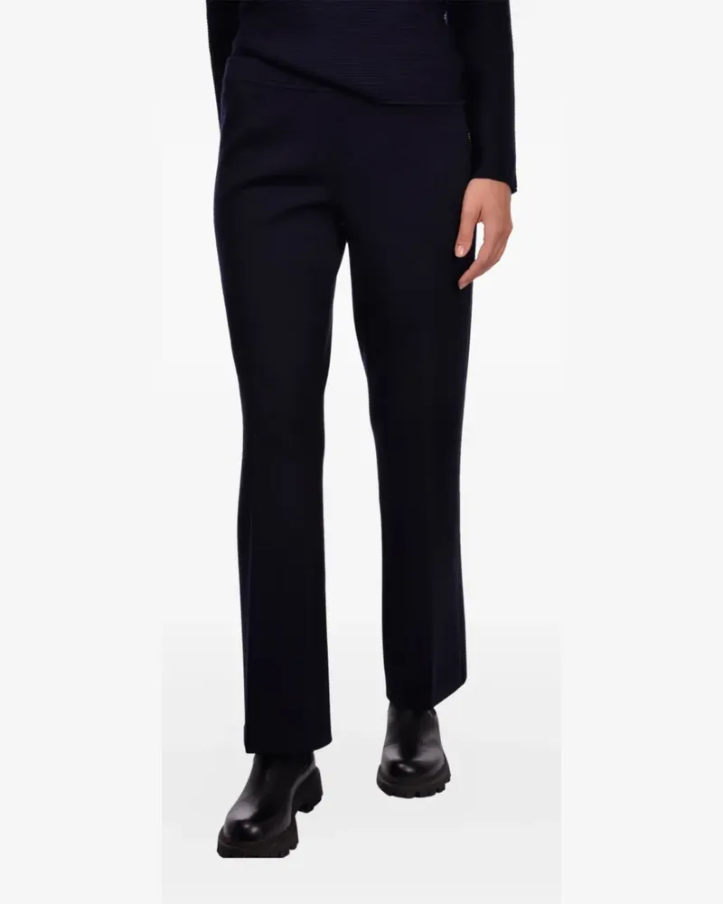 Gran Sasso Gerade Hose mit flachem Bund - Blau Blau
