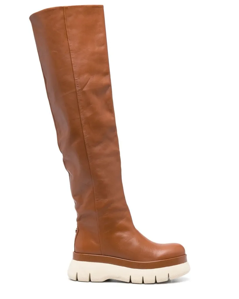 Isabel Marant Kniehohe Malyx Stiefel - Braun Braun