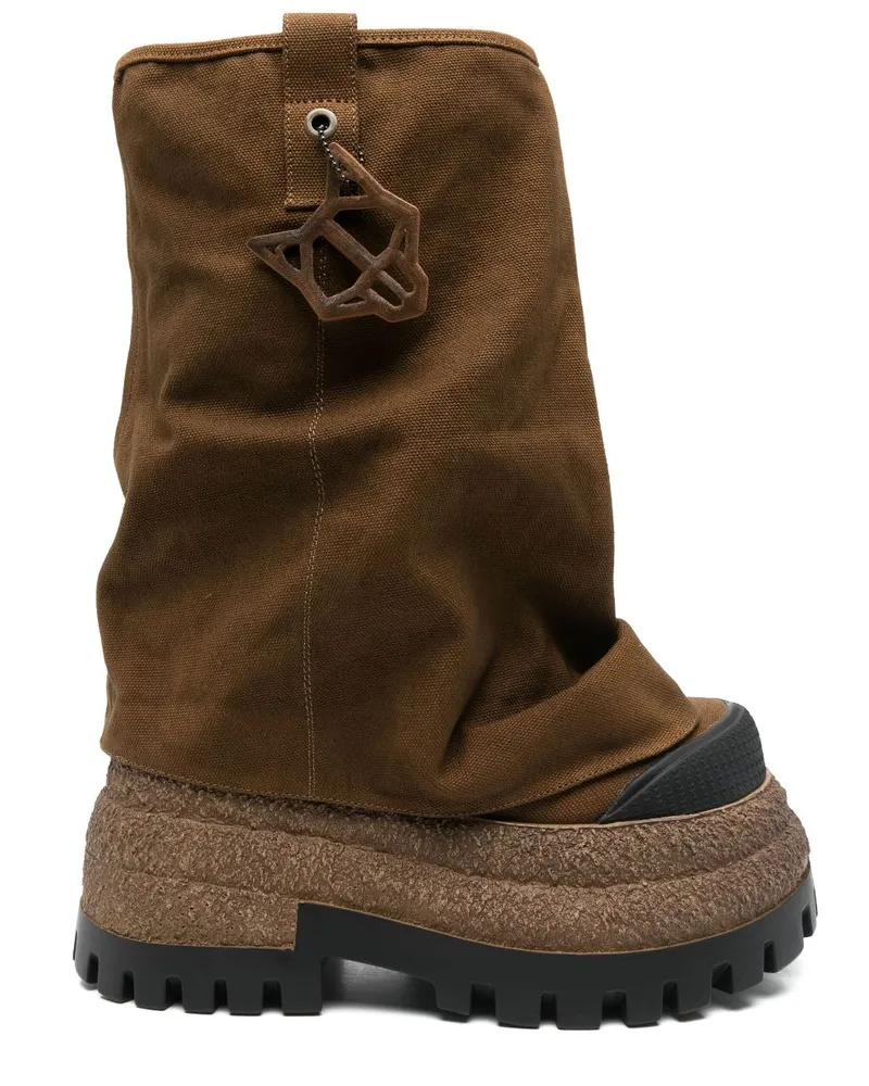 Naked Wolfe Disturb Stiefel 90mm - Braun Braun