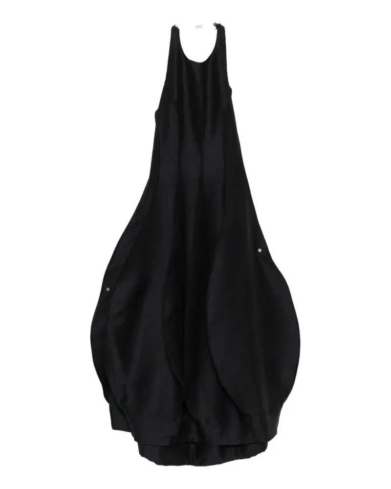 Róhe halterneck balloon midi dress - Blau Blau