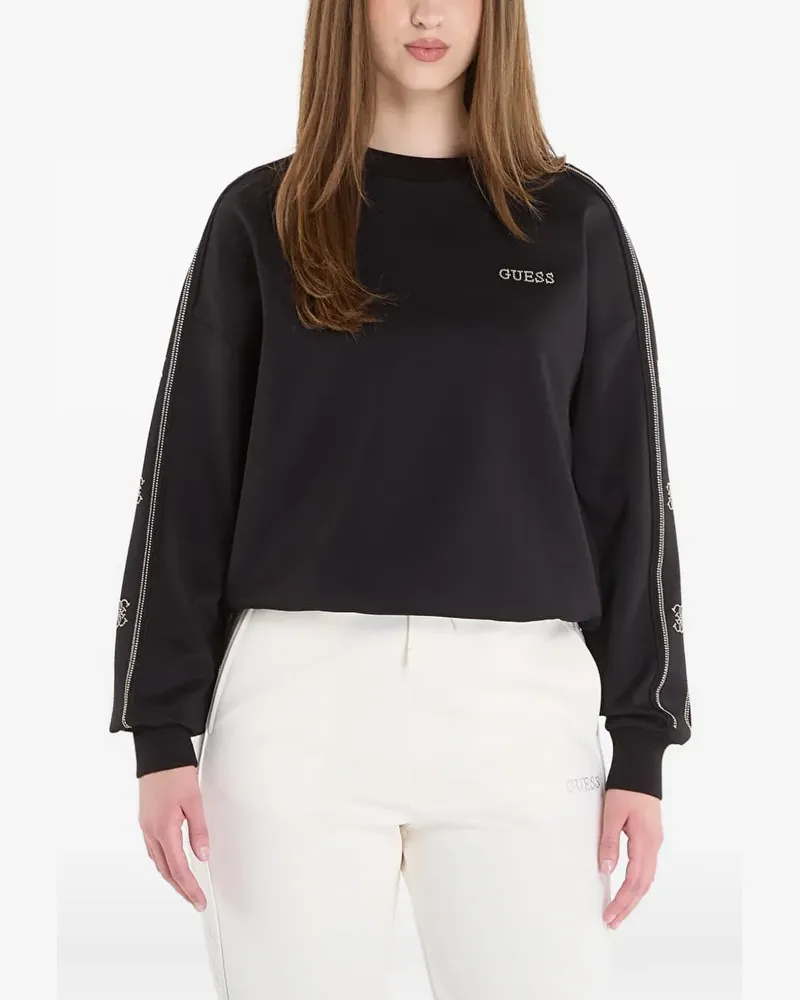 Guess Octavia logo-embellishment sweater - Schwarz Schwarz