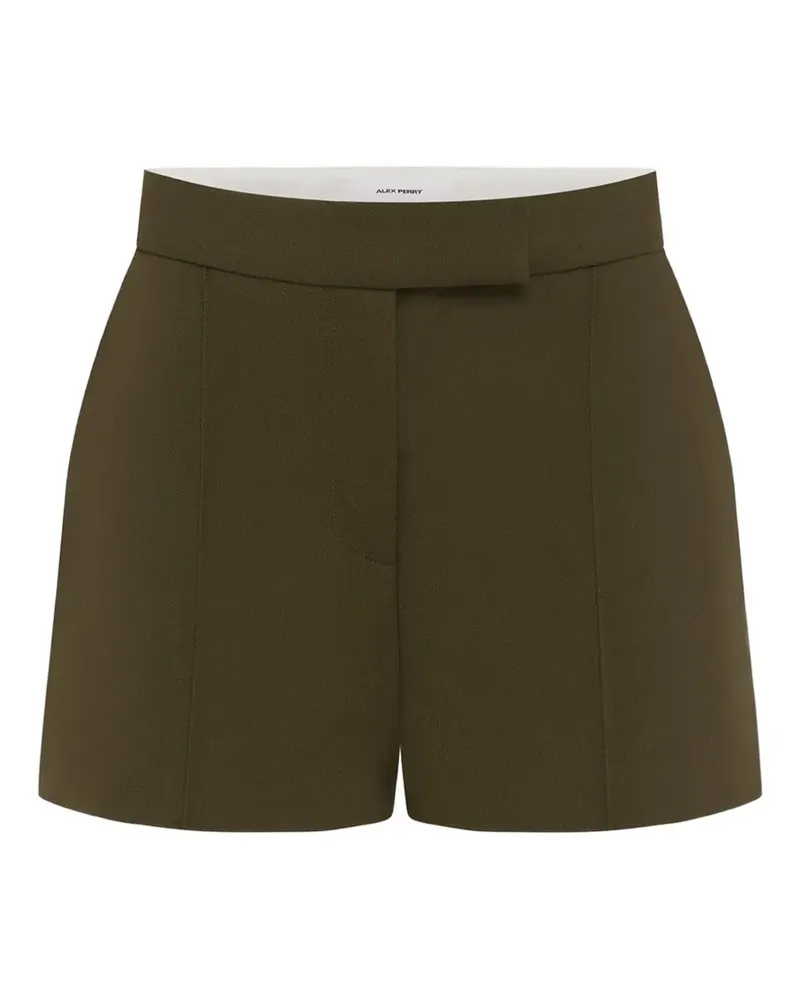 Alex Perry tailored high-waisted shorts - Grün Grün