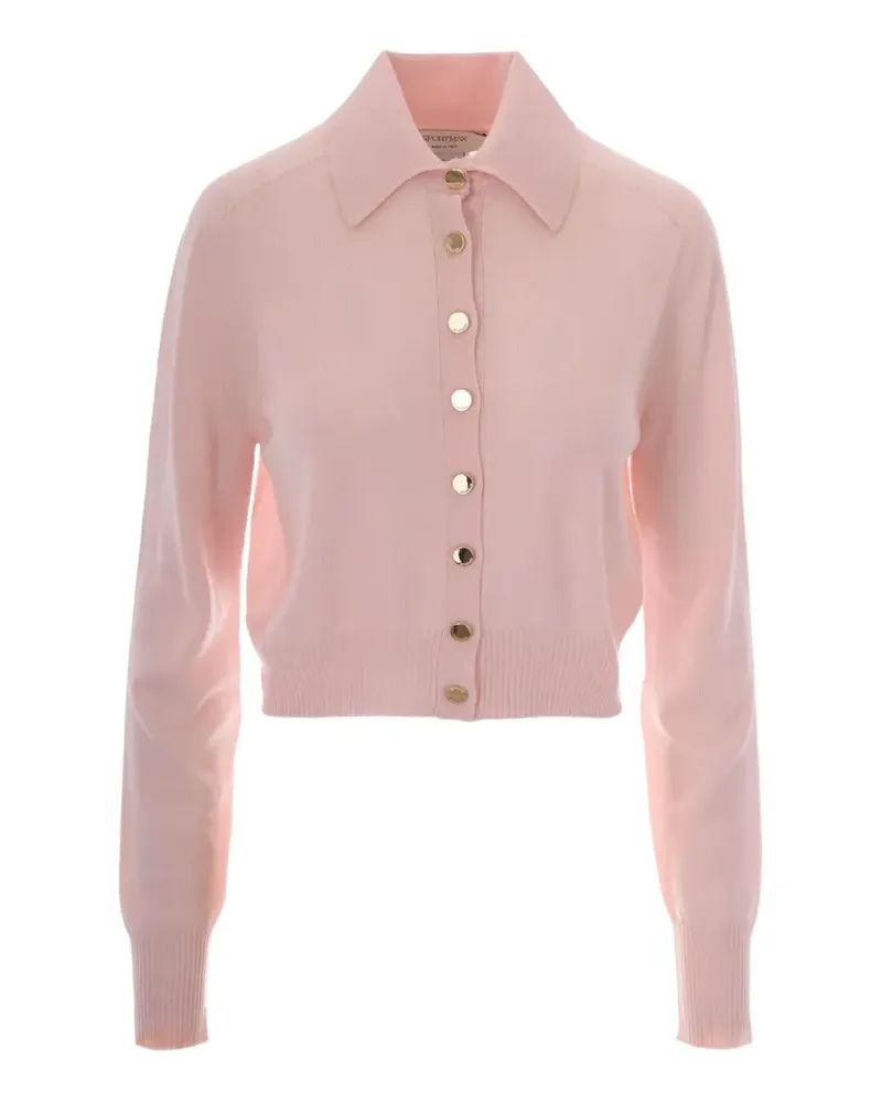 SPORTMAX Geknöpfter Cardigan - Rosa Rosa