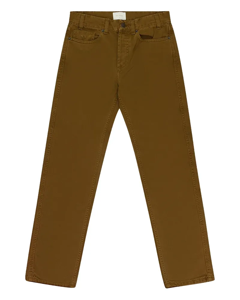 Aimé Leon Dore Stückgefärbte Hose - Braun Braun