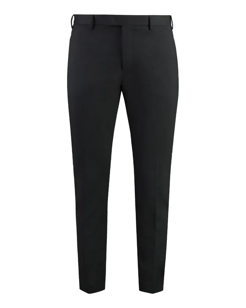 PT TORINO slim tailored trousers - Schwarz Schwarz