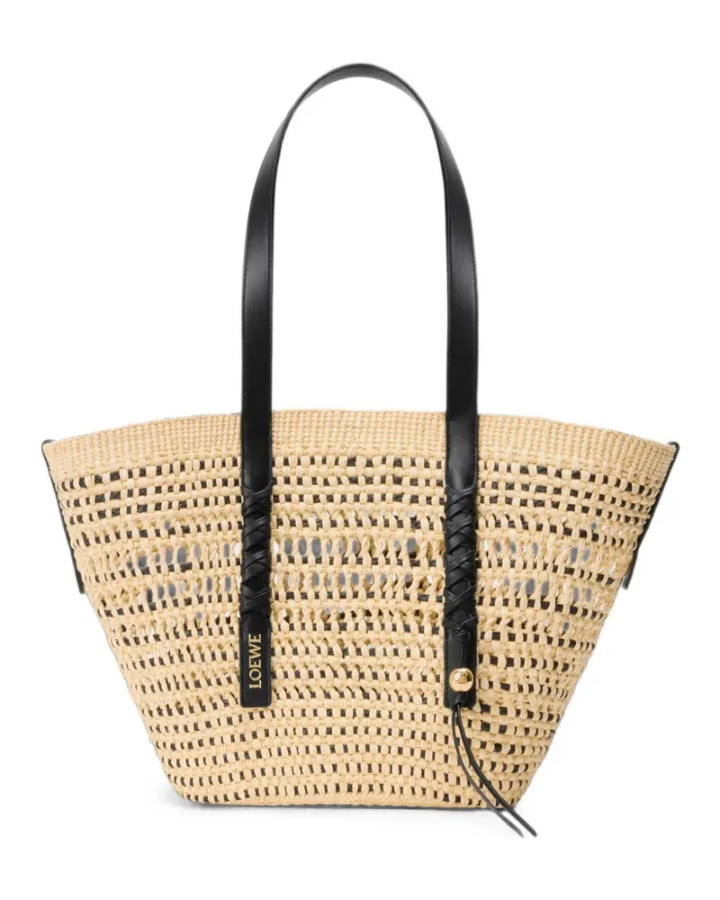 Loewe Braid Basket Schultertasche - Nude Nude