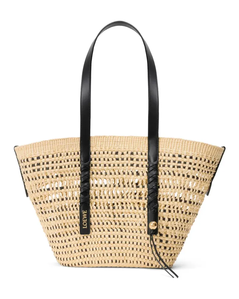 Loewe Braid Basket Schultertasche - Nude Nude