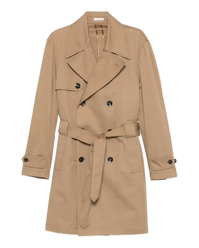 OFFICINA 36 double-breasted belted coat - Braun Braun