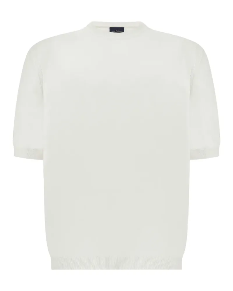 Paul & Shark Jade T-Shirt mit rundem Ausschnitt - Weiß Weiß