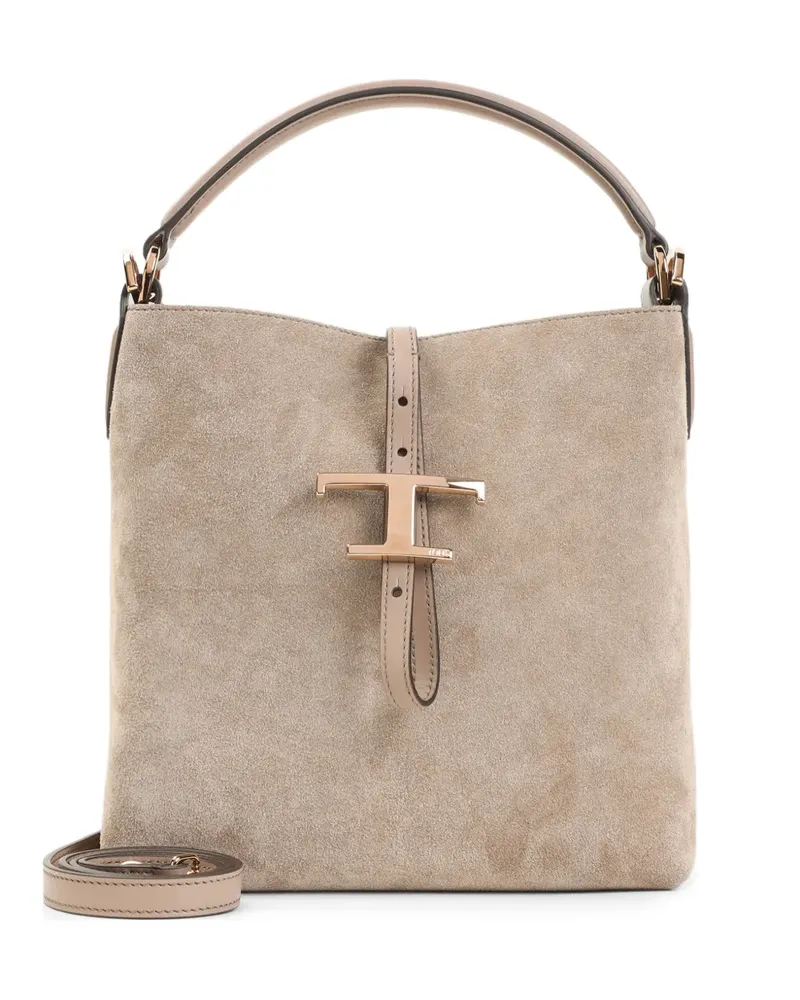 TOD'S Shopper aus Wildleder - Nude Nude