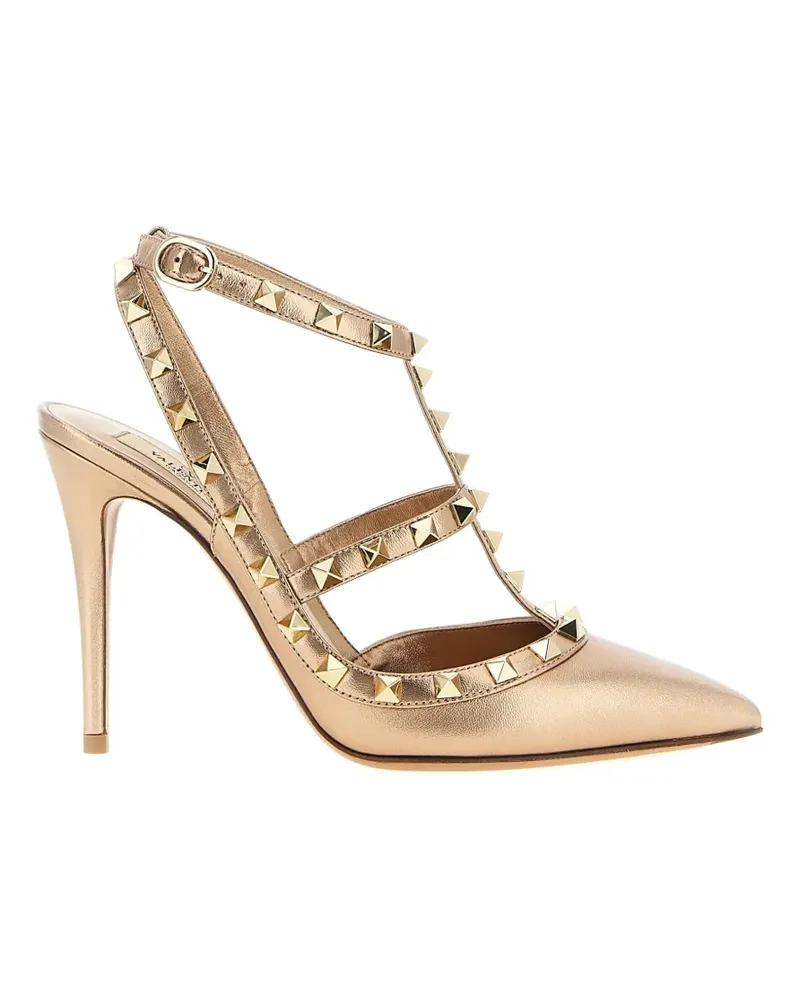 Valentino Garavani Rockstud pumps - Gold Gold