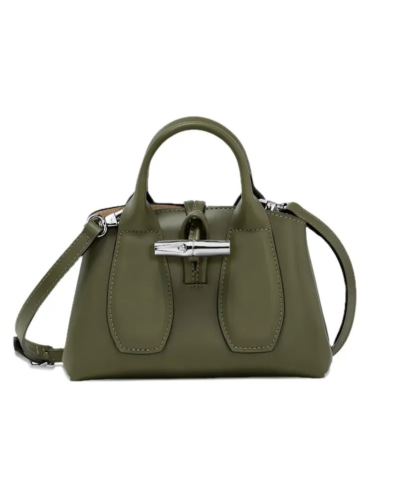 Longchamp Klassische Schultertasche - Grün Grün