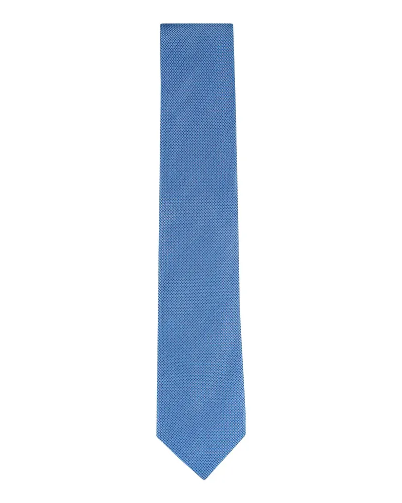 Canali spring silk tie - Blau Blau