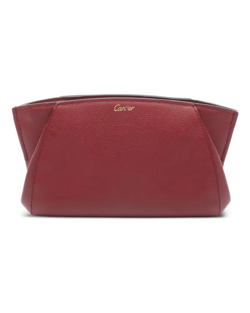 Cartier 2010s C de  Clutch - Rot Rot
