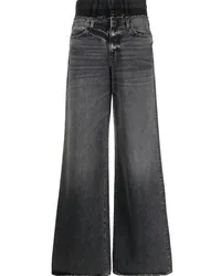 SLVRLAKE Jeans mit doppeltem Bund Grau