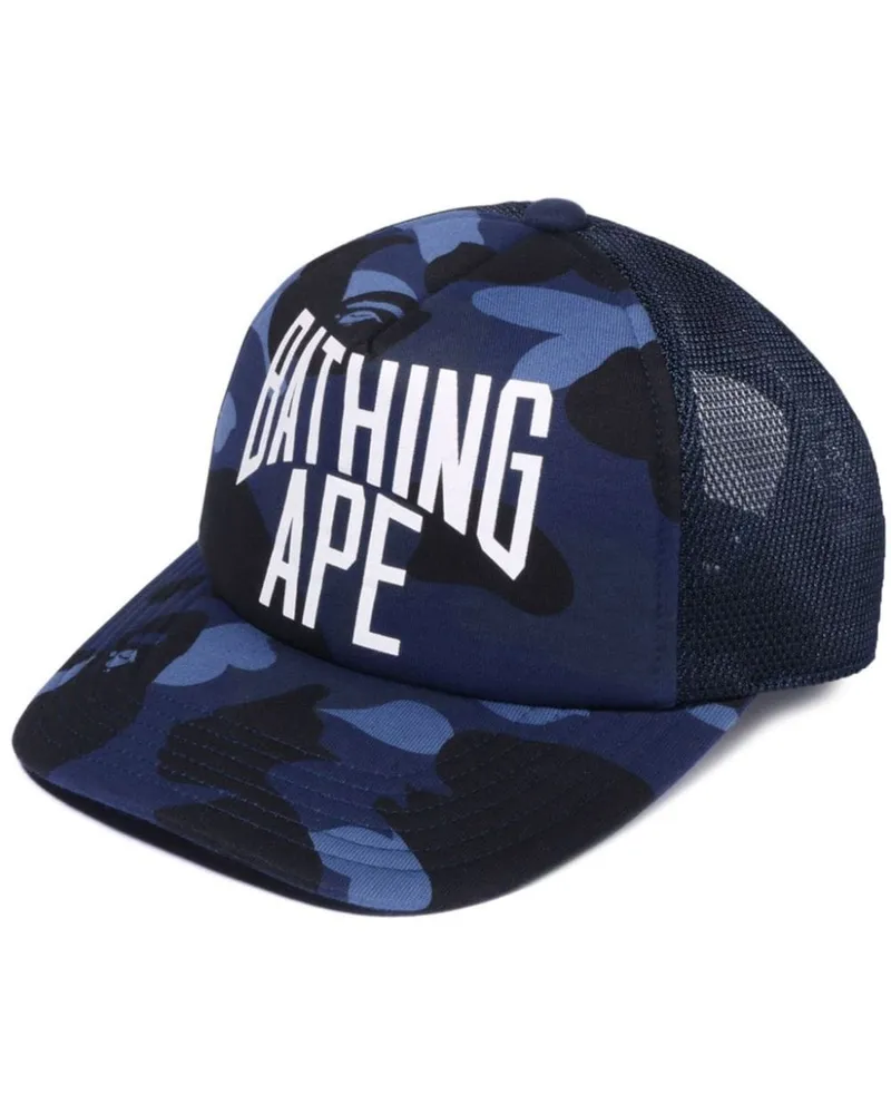 BAPE Baseballkappe Blau