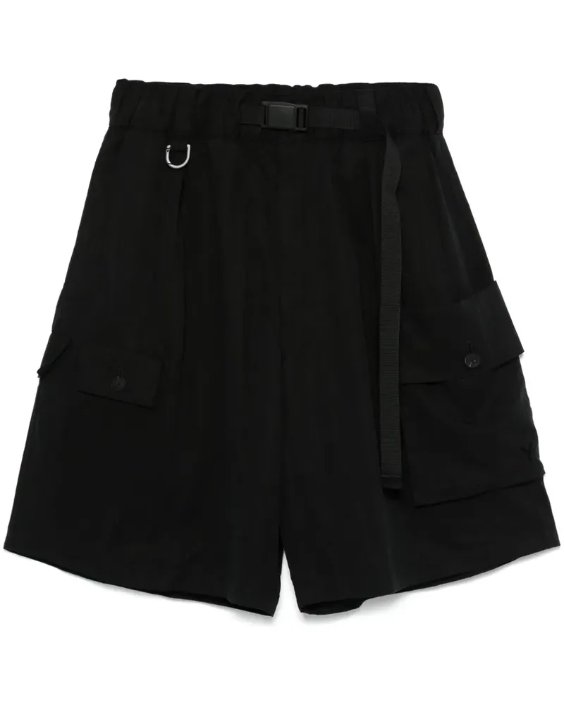 Y-3 Cargo-Shorts aus Twill - Schwarz Schwarz