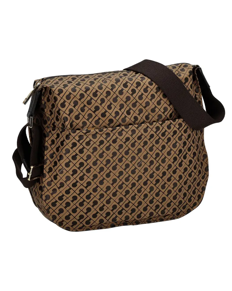 Gherardini patterned backpack - Braun Braun