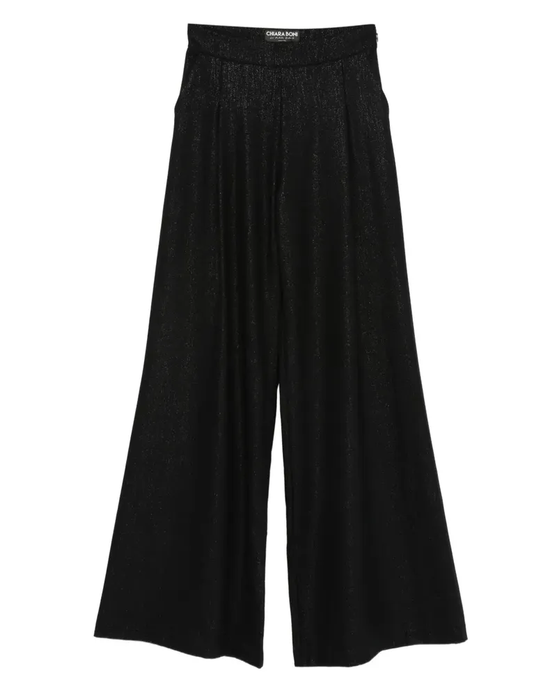 Chiara Boni Sobres Glam Hose - Schwarz Schwarz