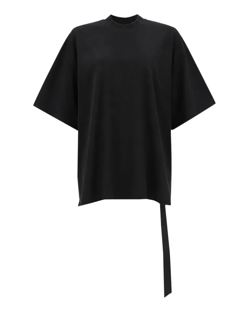 DRKSHDW by Rick Owens Jumbo T-Shirt mit Riemendetail - Schwarz Schwarz