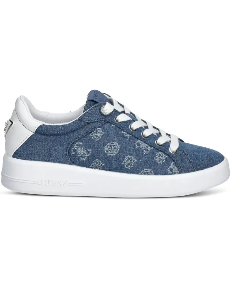 Guess Sneakers mit Stickerei - Blau Blau