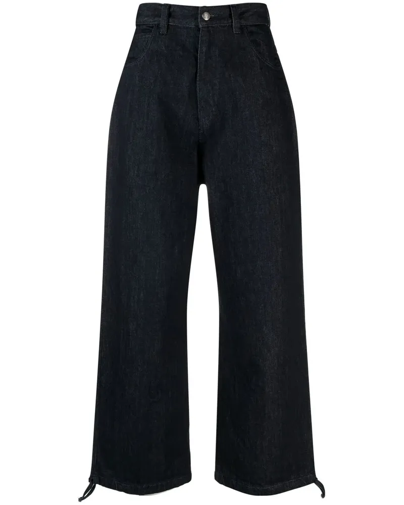 Société Anonyme Tapered-Jeans mit hohem Bund - Blau Blau