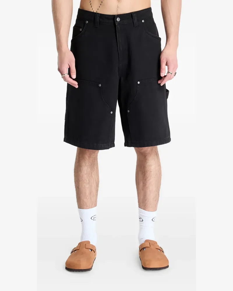Dime Jeans-Shorts mit Taschen - Schwarz Schwarz