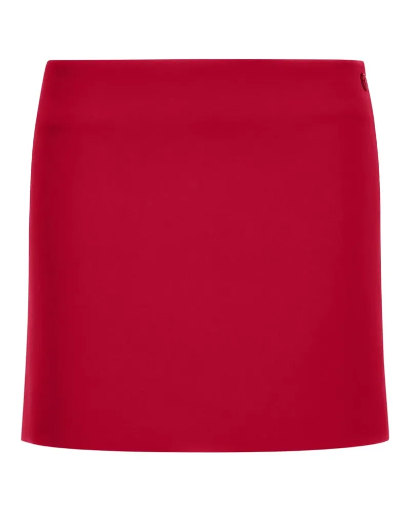 Roberto Cavalli logo-plaque miniskirt - Rot Rot