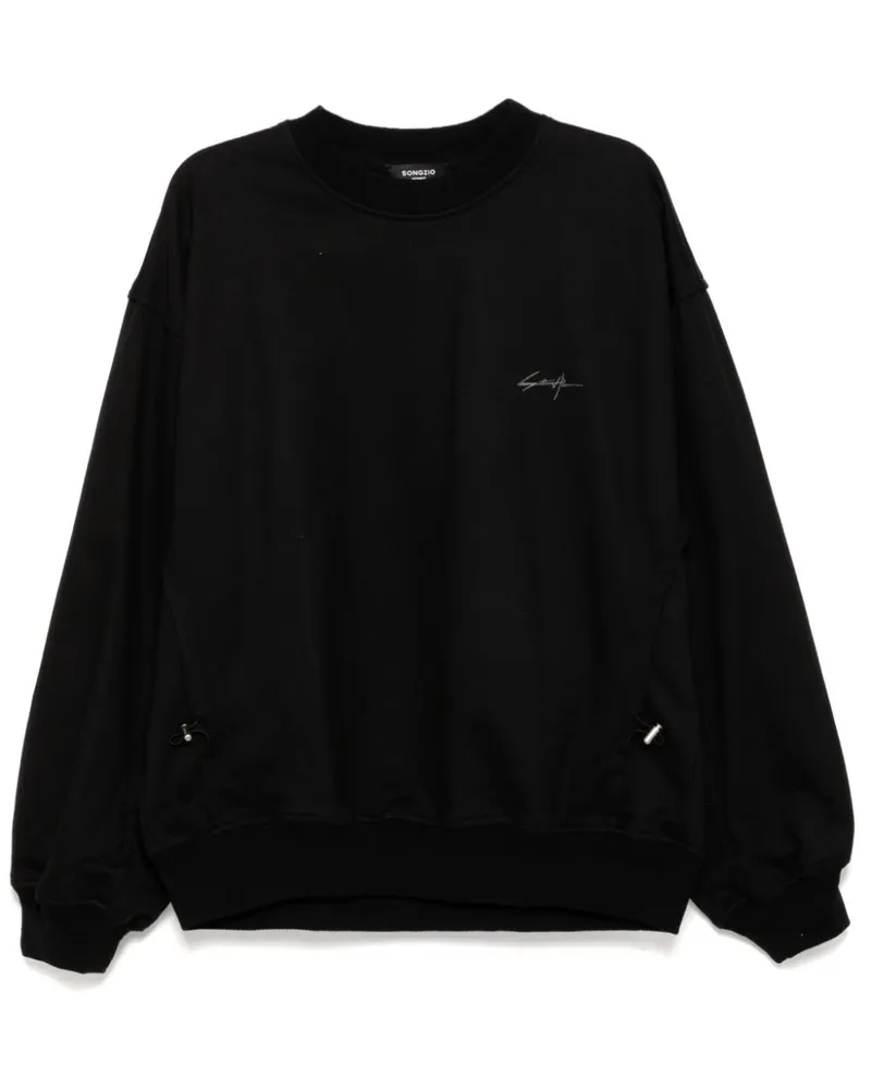 SONGZIO Gotham City Wing Sweatshirt - Schwarz Schwarz
