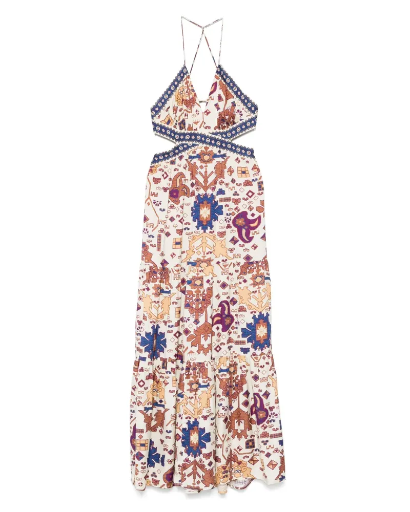ba&sh Vealy Maxikleid - Nude Nude