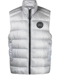 Canada Goose Crofton Weste im Metallic-Look Grau