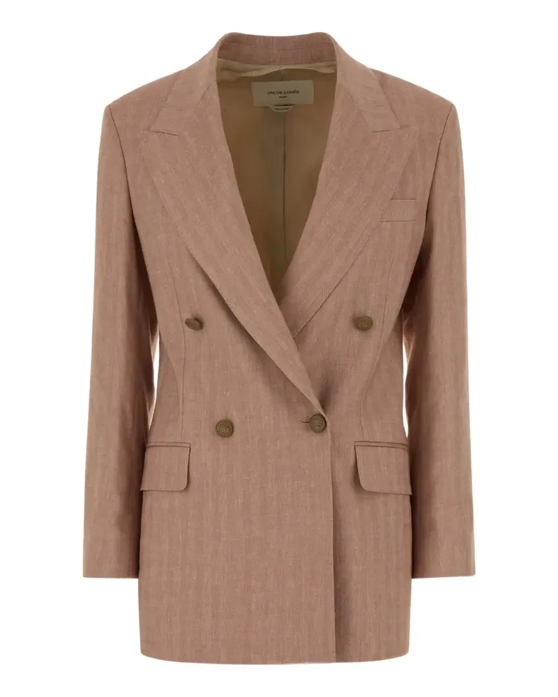 Jacob Cohën double-breasted blazer - Rosa Rosa
