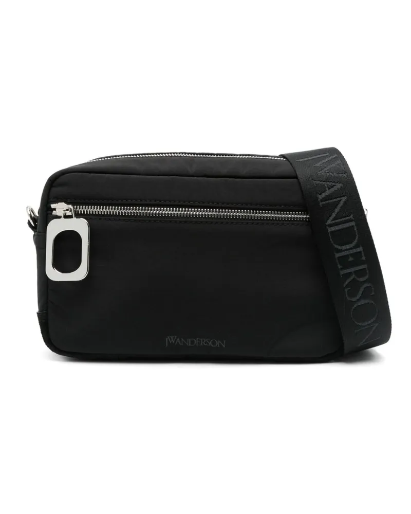 J.W.Anderson Kameratasche mit JWA-Zipper - Schwarz Schwarz