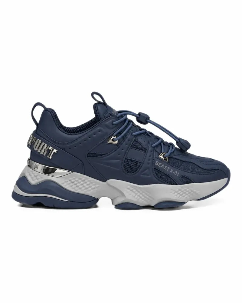 Philipp Plein Runner Beast X-01 Sneakers - Blau Blau